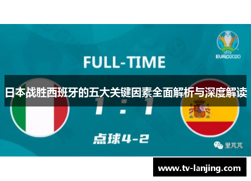 日本战胜西班牙的五大关键因素全面解析与深度解读