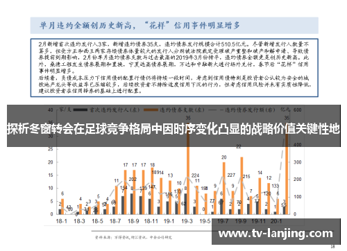 探析冬窗转会在足球竞争格局中因时序变化凸显的战略价值关键性地